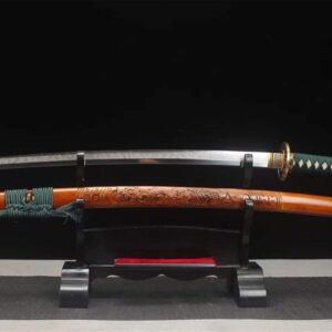 Ancien Sabre Japonais Lame Damas
