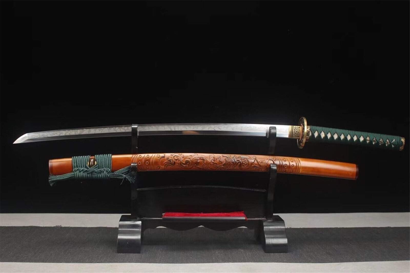 Ancien Sabre Japonais Lame Damas