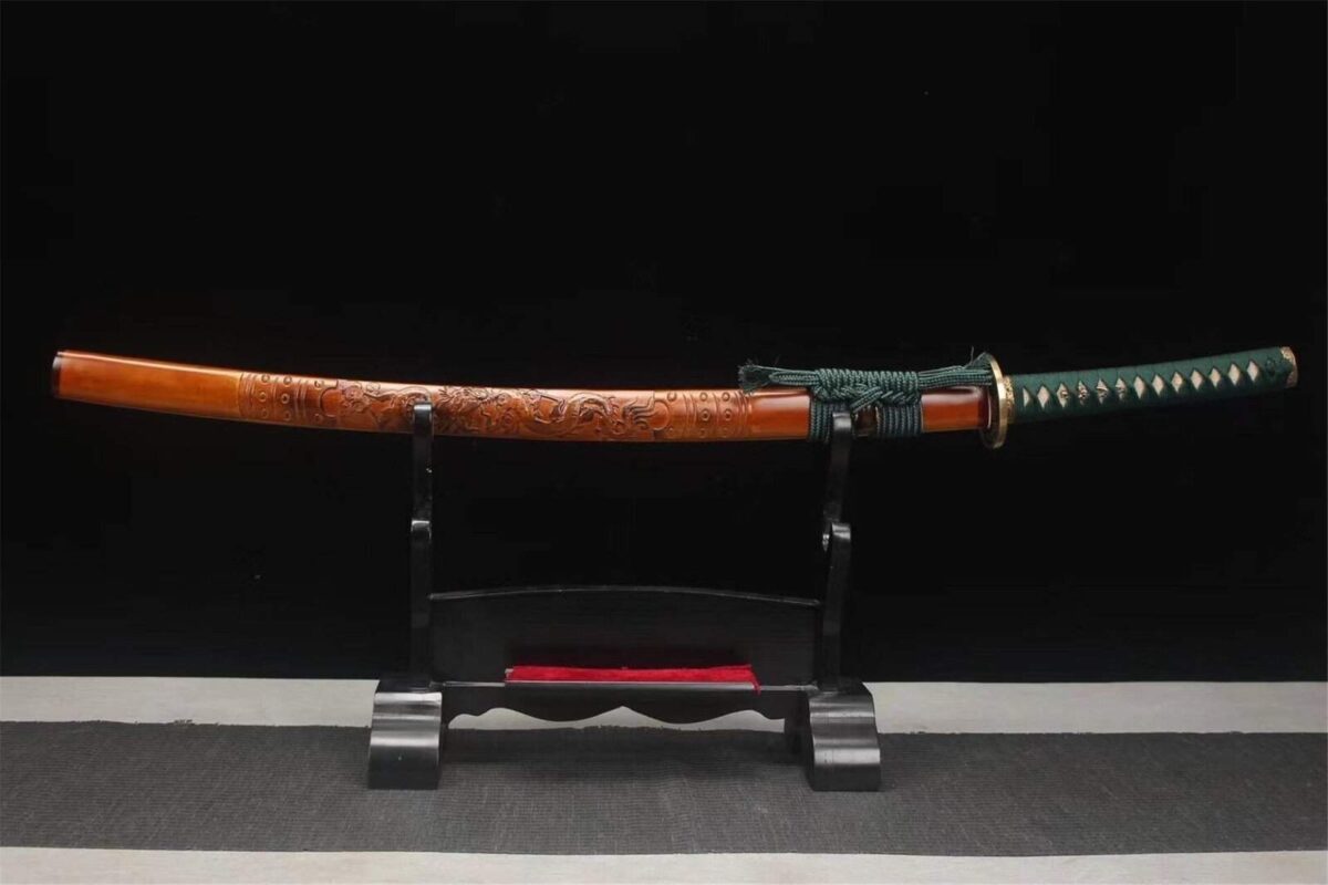 Ancien Sabre Japonais Lame Damas