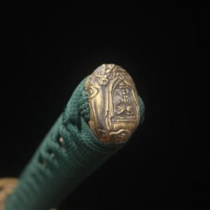 Ancien Sabre Japonais Lame Damas