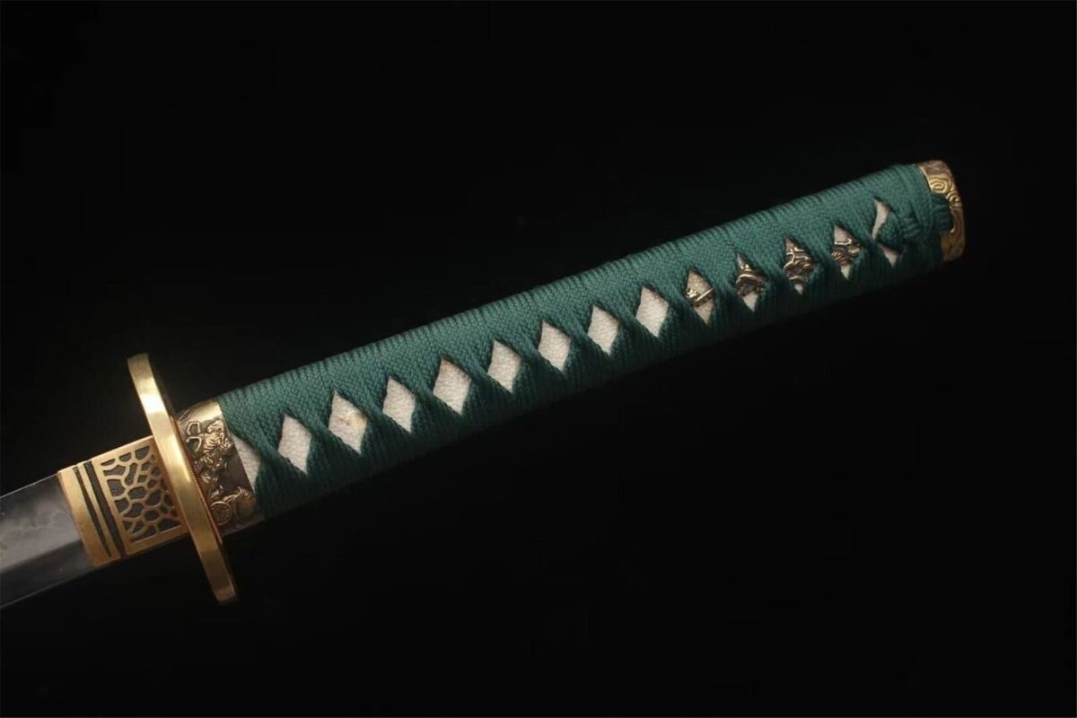 Ancien Sabre Japonais Lame Damas