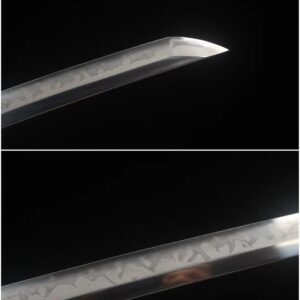 Ancien Sabre Japonais Lame Damas