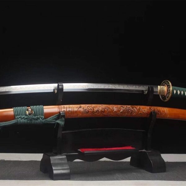 Ancien Sabre Japonais Lame Damas