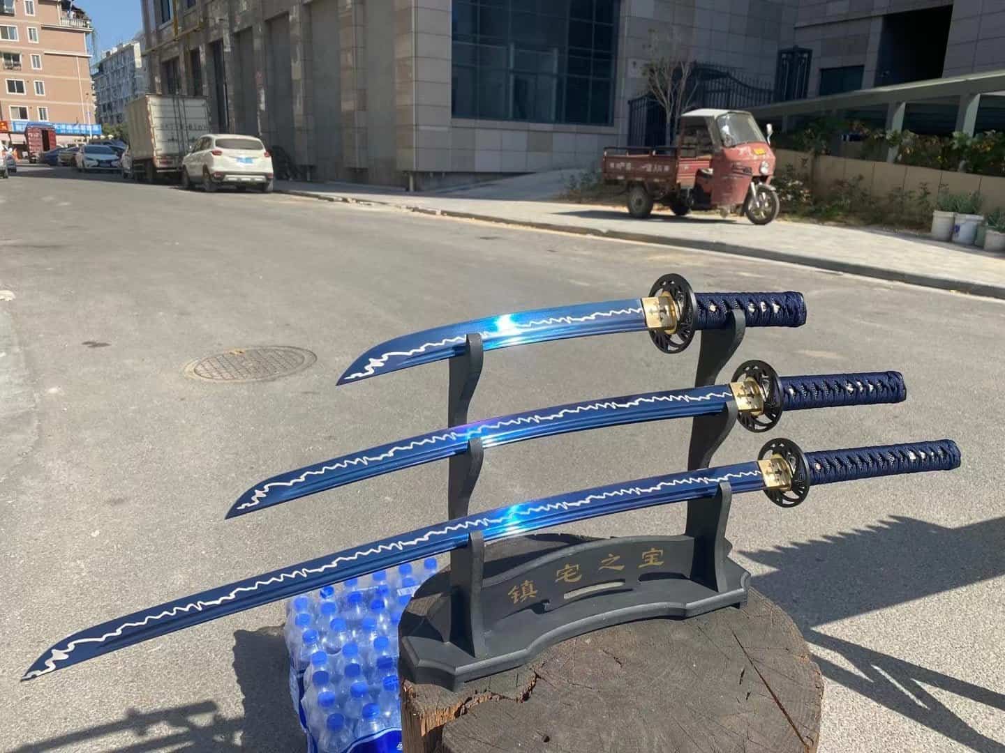 Ensemble Katana Wakizashi Tanto