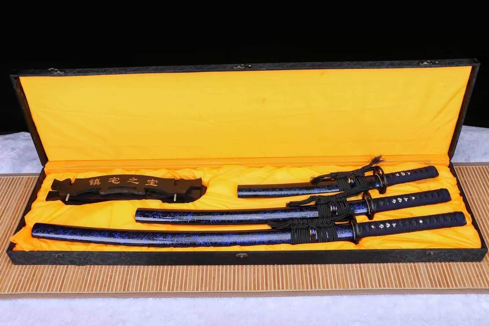 Ensemble Katana Wakizashi Tanto