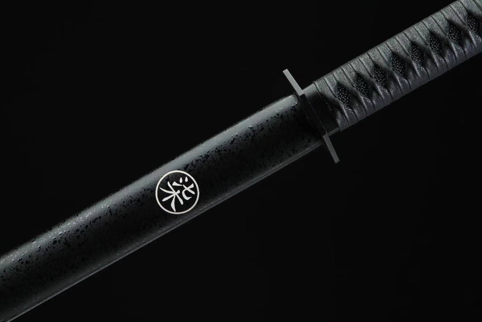 Epee Lame Noire Droite