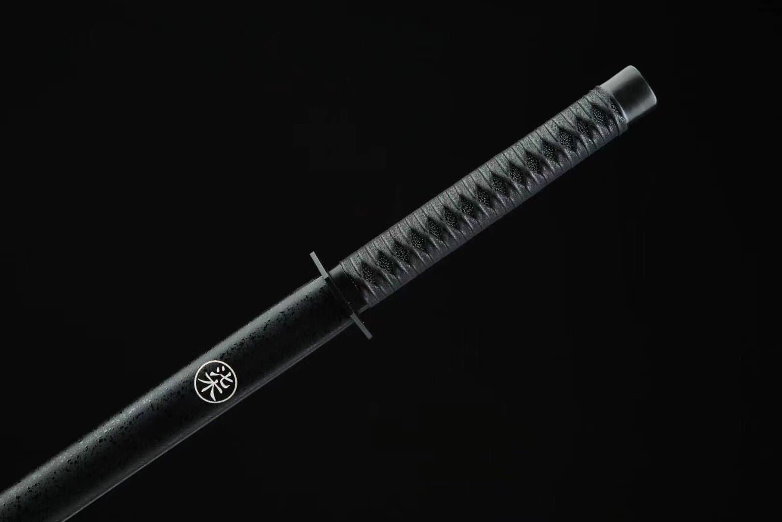 Epee Lame Noire Droite