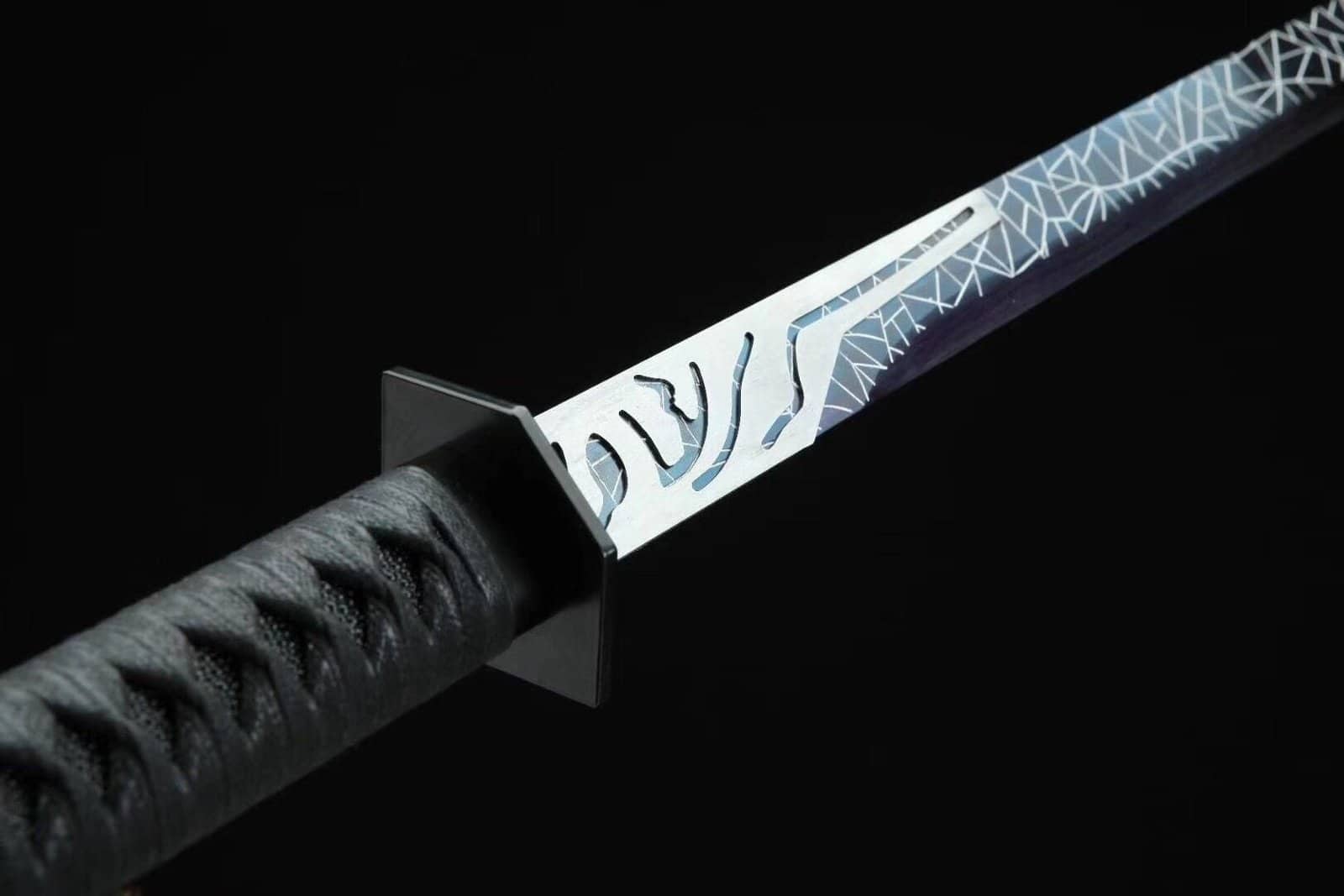 Epee Lame Noire Droite