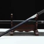 Epee Lame Noire Droite