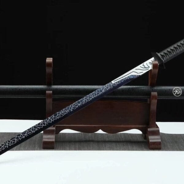 Epee Lame Noire Droite