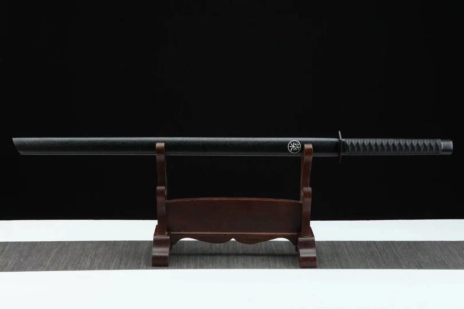 Epee Lame Noire Droite