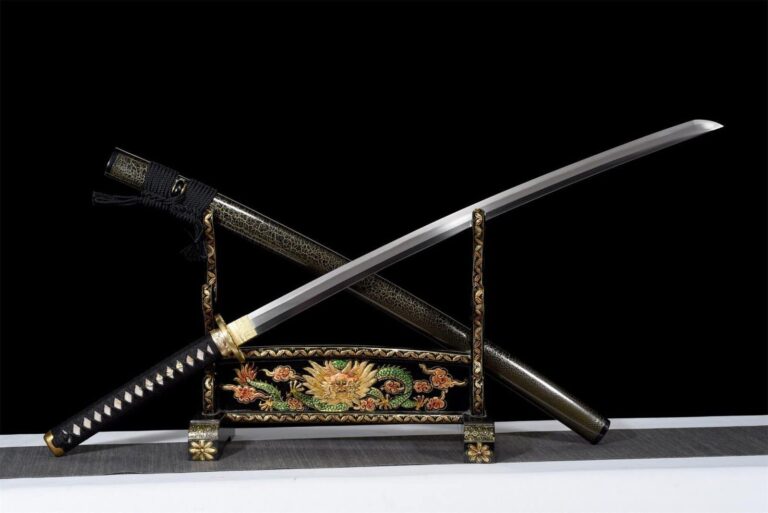 Katana à Lame Noir