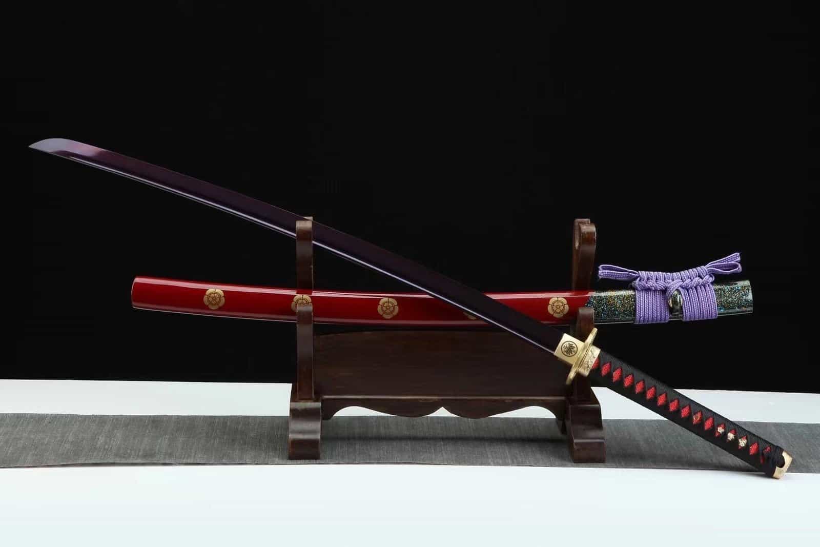 Katana À Lame Violette