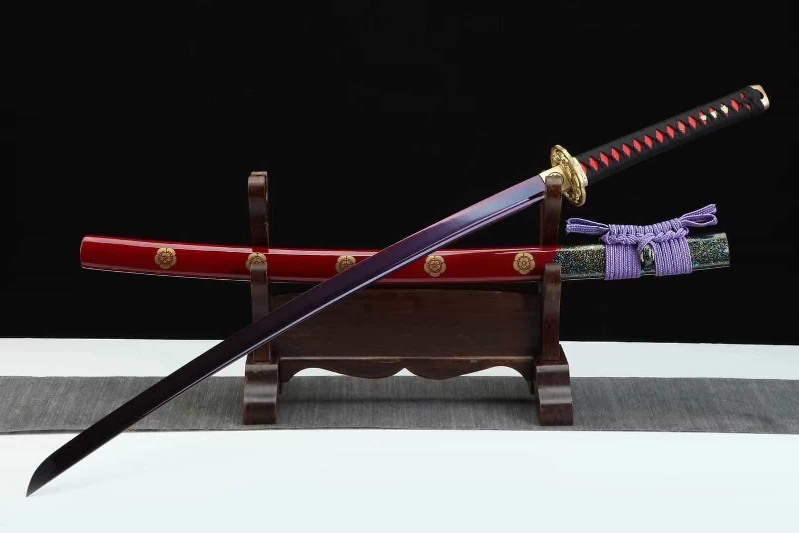 Katana À Lame Violette