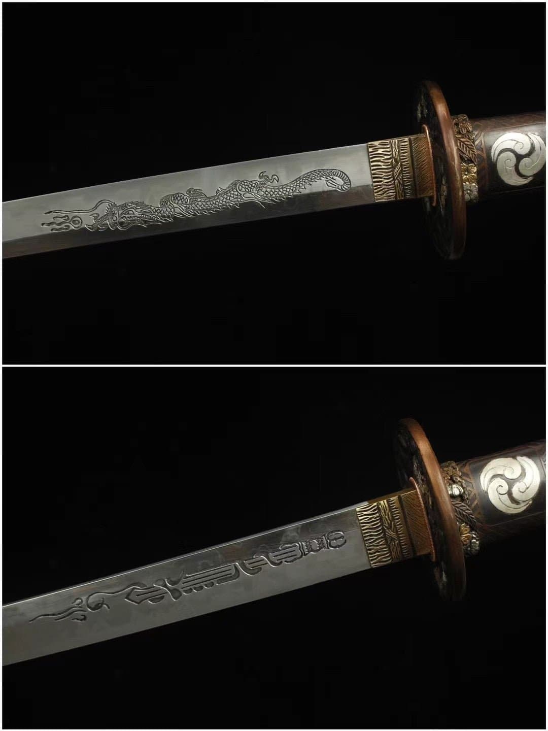 Katana Acier Gris