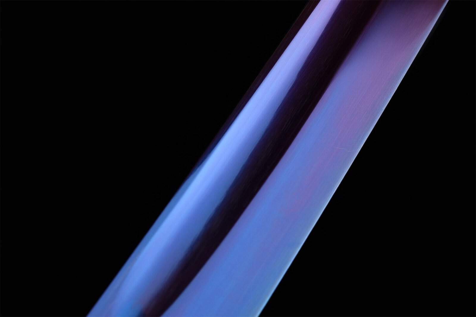 Katana Acier trempé T-10 – Lame Pourpre