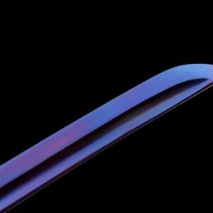 Katana Acier trempé T-10 – Lame Pourpre