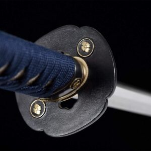 Katana Bleu Et Noir