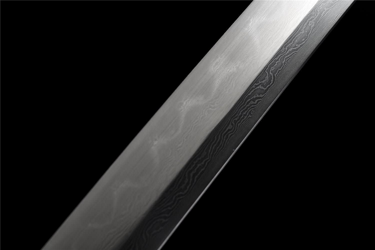 Katana Blue Lagoon – Acier T10 – Hamon Veritable