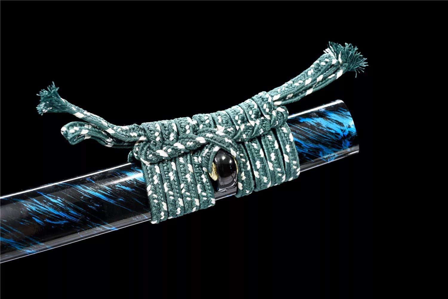 Katana Blue Lagoon – Acier T10 – Hamon Veritable