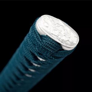 Katana Blue Lagoon – Acier T10 – Hamon Veritable