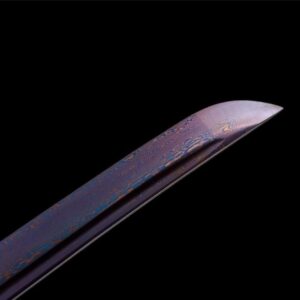 Katana Damas Rouge Et Noir