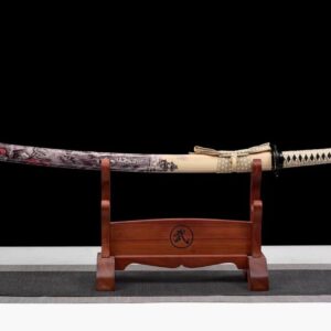 Katana Deco Noir Et Blanc