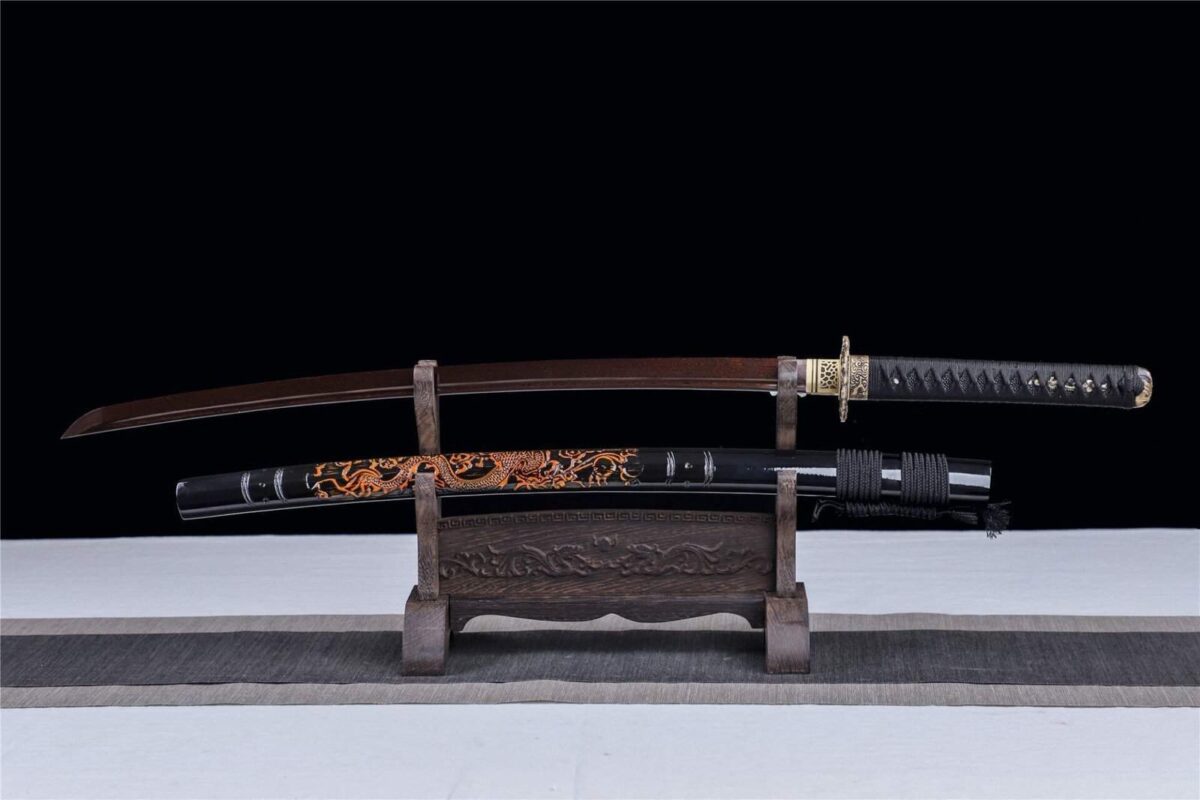 Katana Dragon Rouge