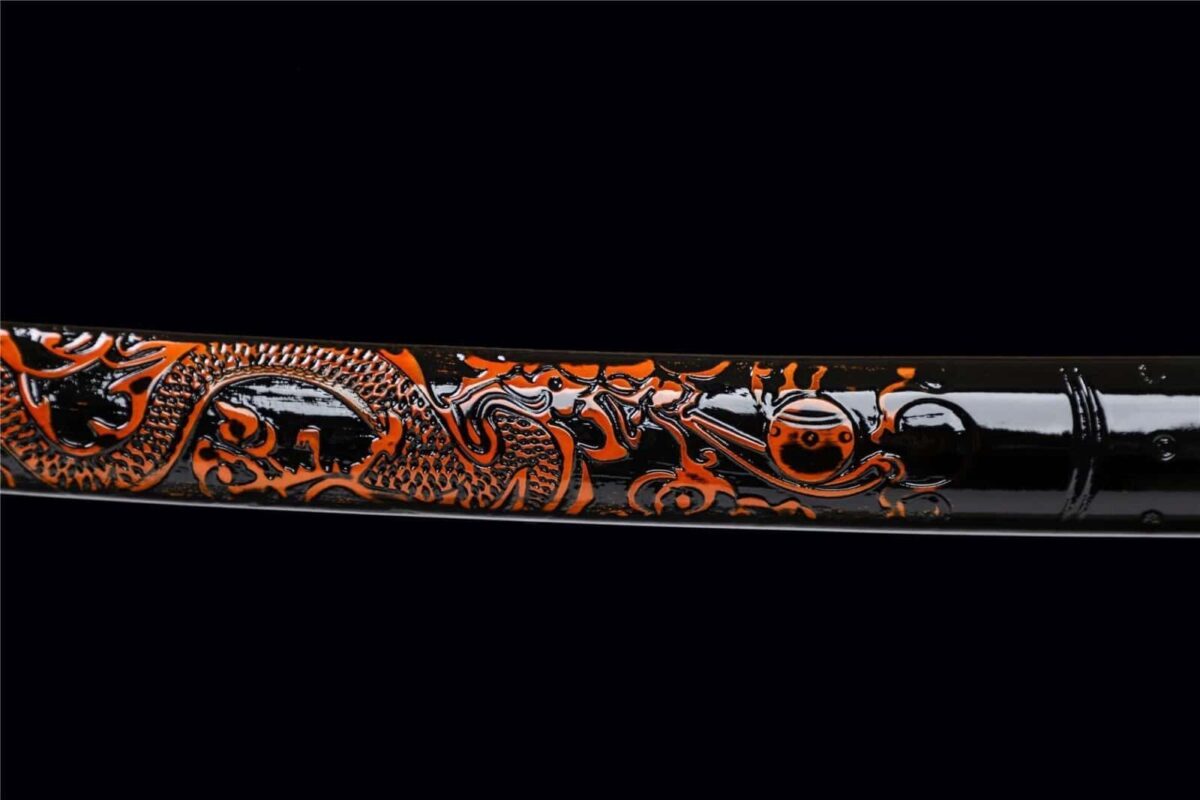 Katana Dragon Rouge