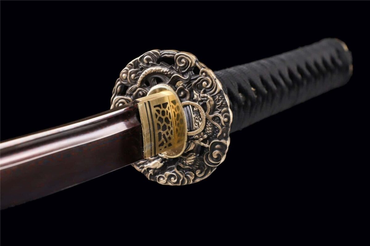 Katana Dragon Rouge