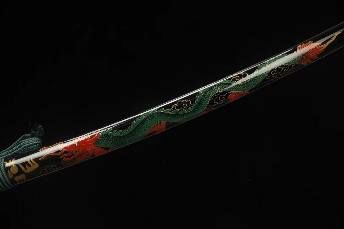 Katana Dragon Vert