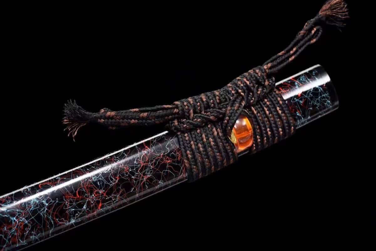 Katana En Acier – Noir