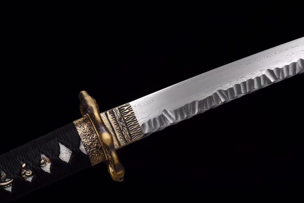 Katana En Acier – Noir
