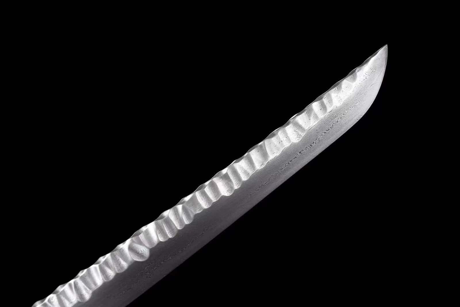 Katana En Acier – Noir