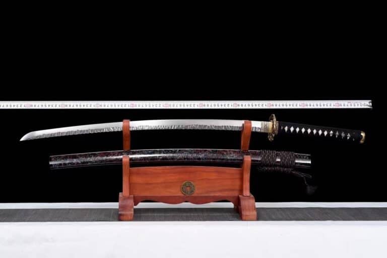 Katana En Acier - Noir