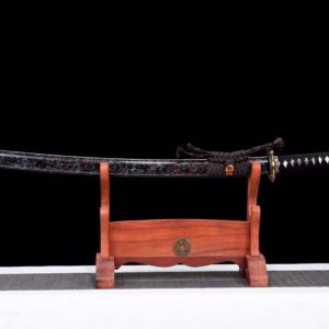 Katana En Acier – Noir