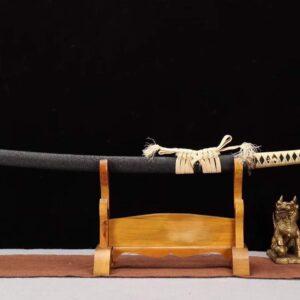 Katana Japonais Beige et Noir