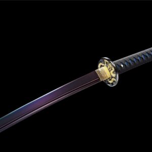 Katana Japonais Dragon Violet
