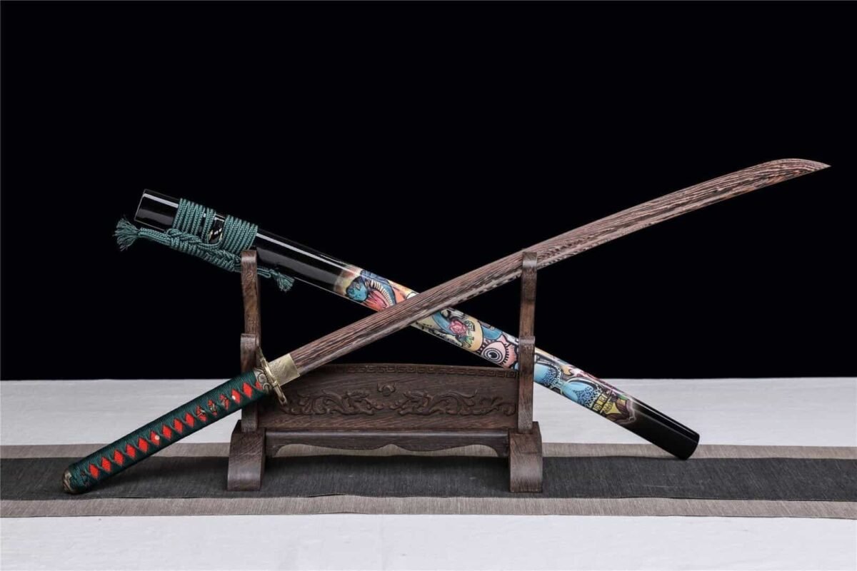 Katana Japonais En Bois