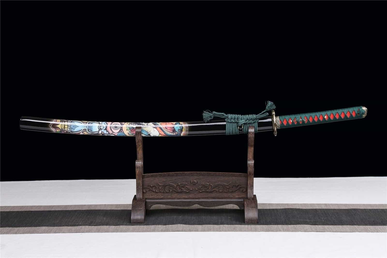 Katana Japonais En Bois