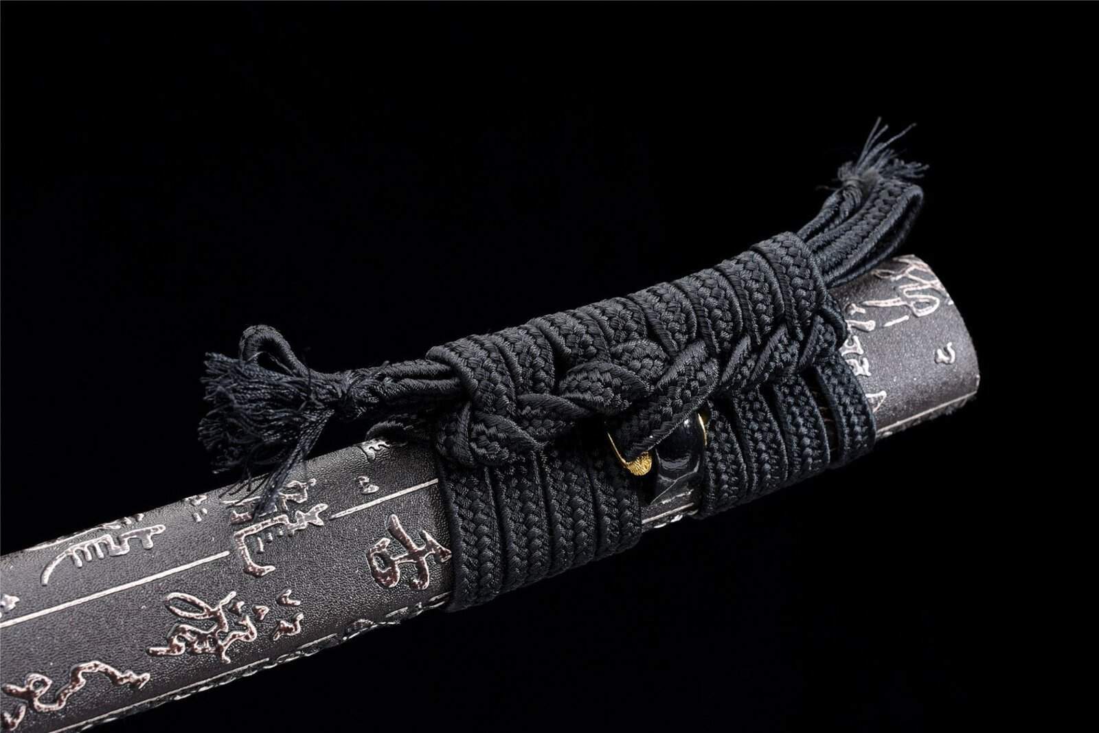 Katana Japonais Noir