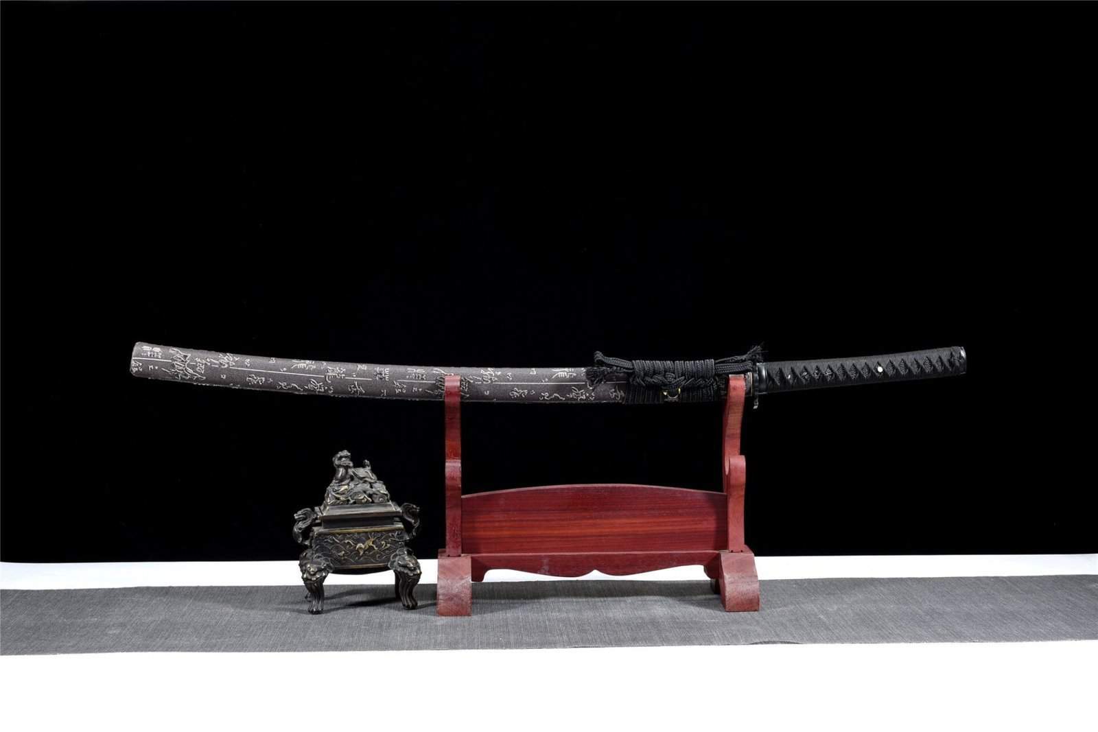 Katana Japonais Noir