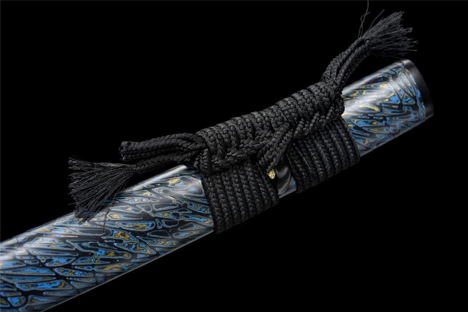 Katana Lame Bleu Nuit