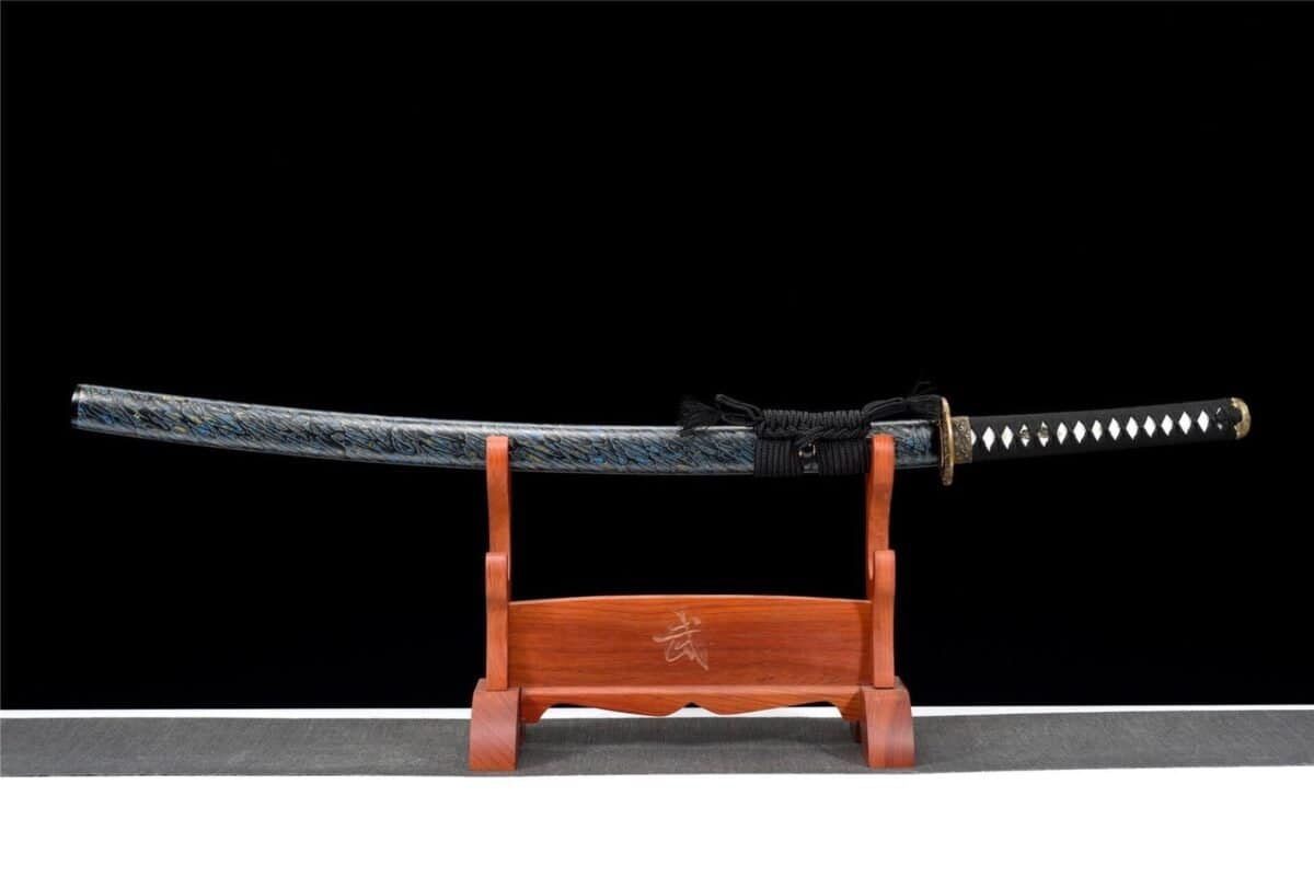 Katana Lame Bleu Nuit