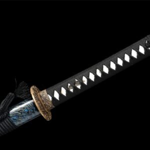 Katana Lame Bleu Nuit