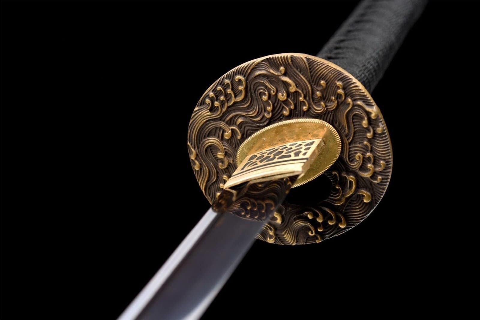 Katana Lame Bleu Nuit