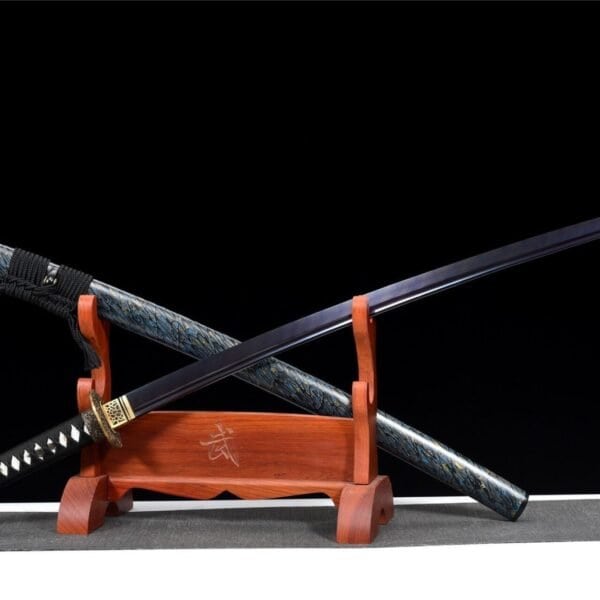 Katana Lame Bleu Nuit