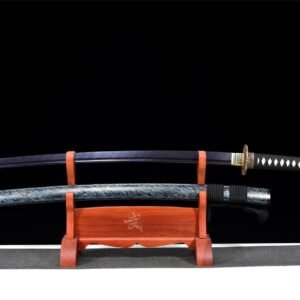 Katana Lame Bleu Nuit