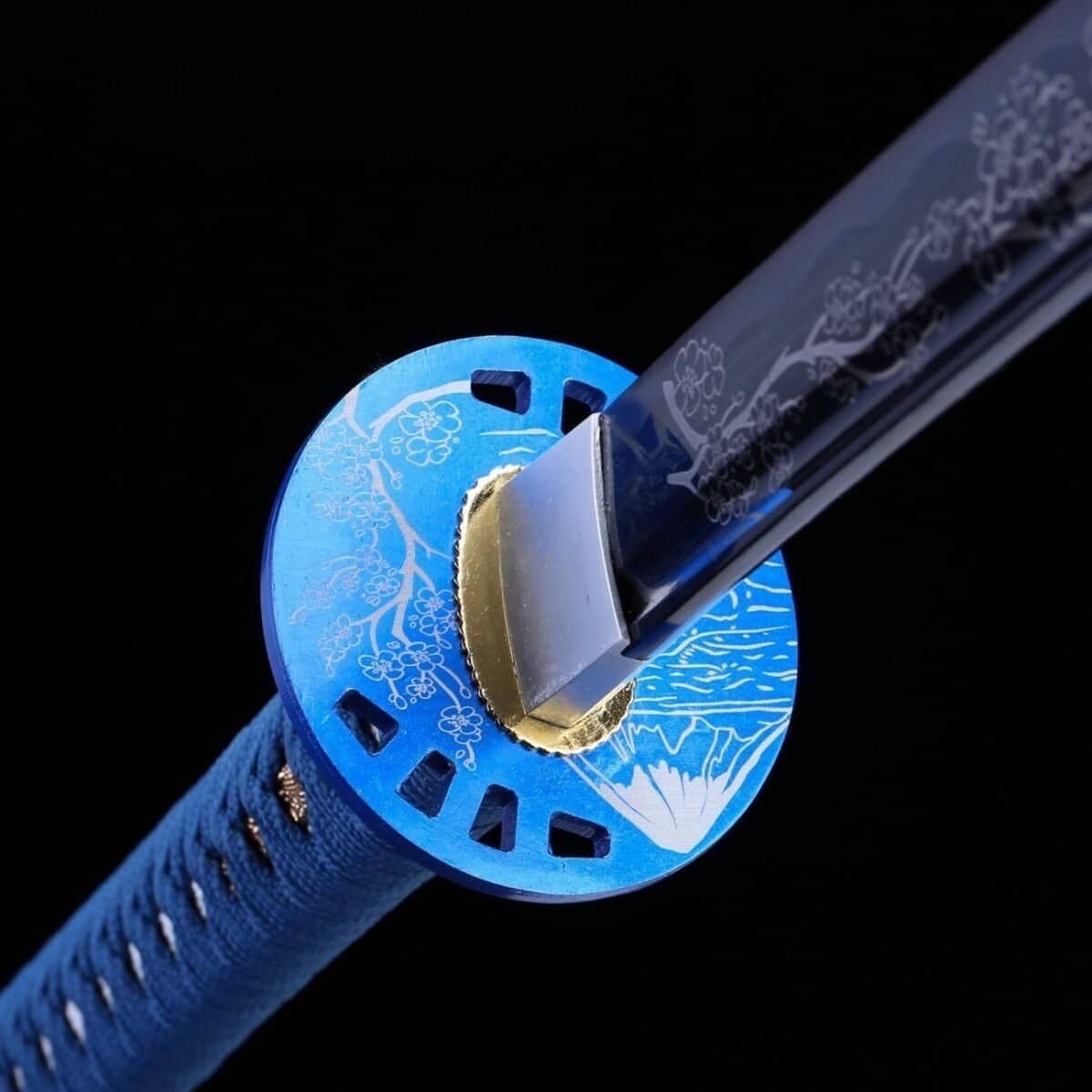 Katana Lame Bleue