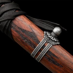 Katana Lame Bleue Rouge